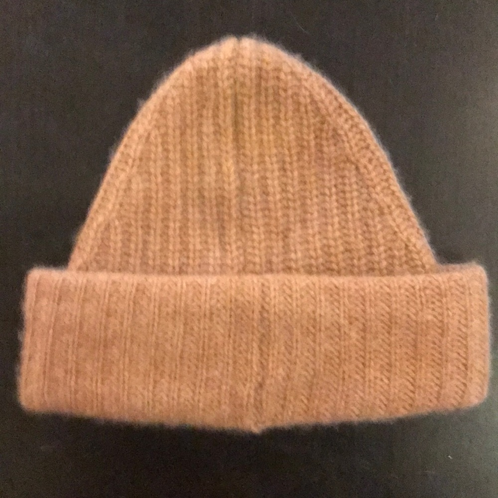 SUPER Heavyweight Cashmere Beanie/Toque, Camel